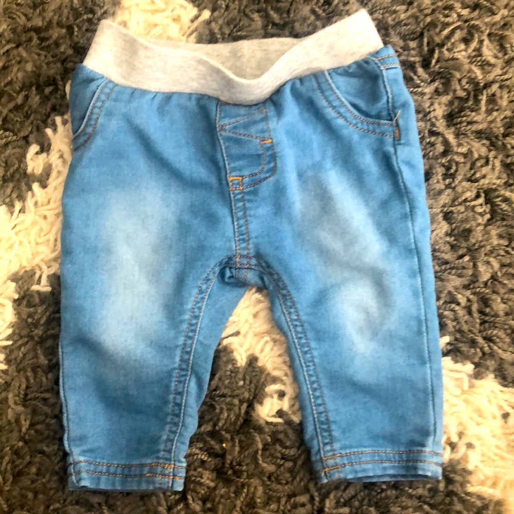 Blue jeans for 0-3 month old